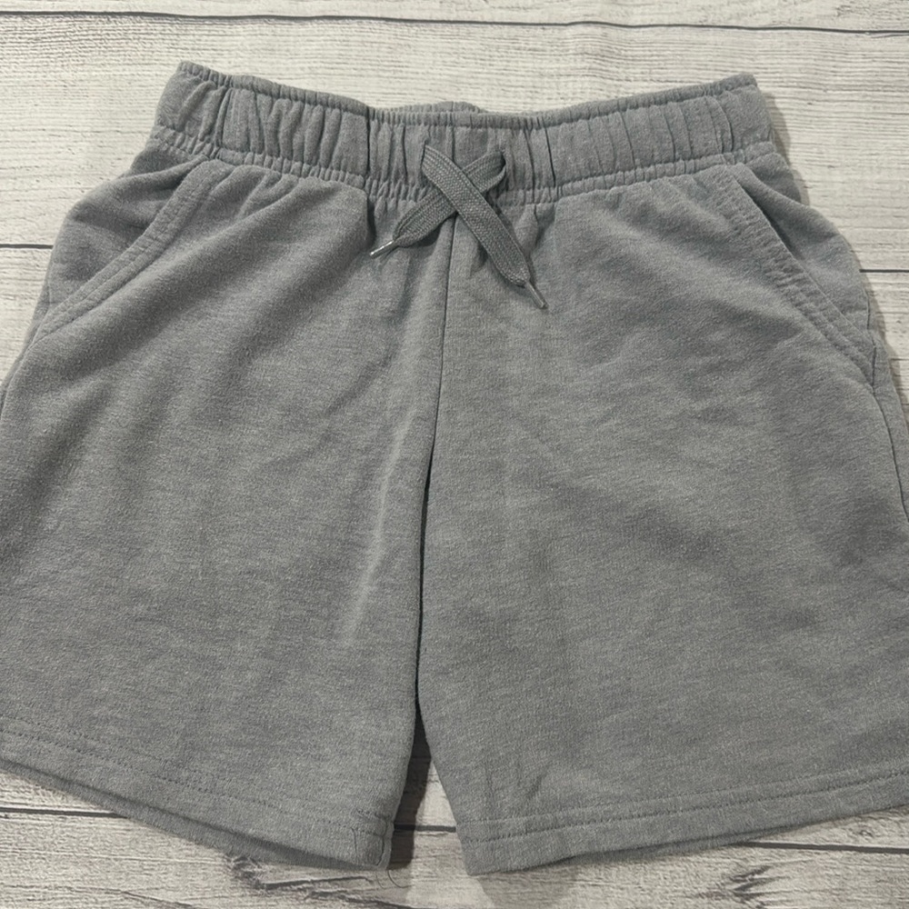 Cat & Jack Boys Light Gray Knit Shorts